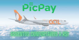 PicPay Vende Assento Espaçoso da Gol por R$ 1 em Compras de Passagem por QR Code