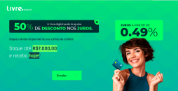 Conheça a Livre Digital e Faça Empréstimo Imediato No Valor do Limite de Seu Cartão de Crédito