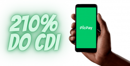 Saldo do PicPay Rende 210% do CDI