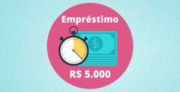 relógio e empréstimo de R$ 5.000