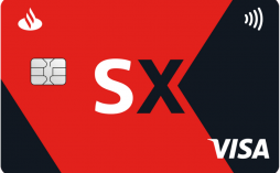 cartão santander sx