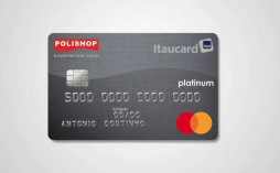 cartão de crédito Polishop itaucard platinum mastercard